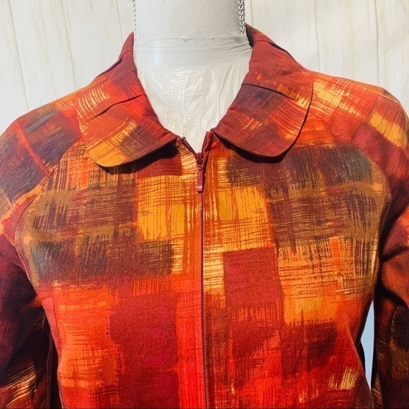 Pendleton paint strokes fall colors jacket sz XS - Picture 6 of 13